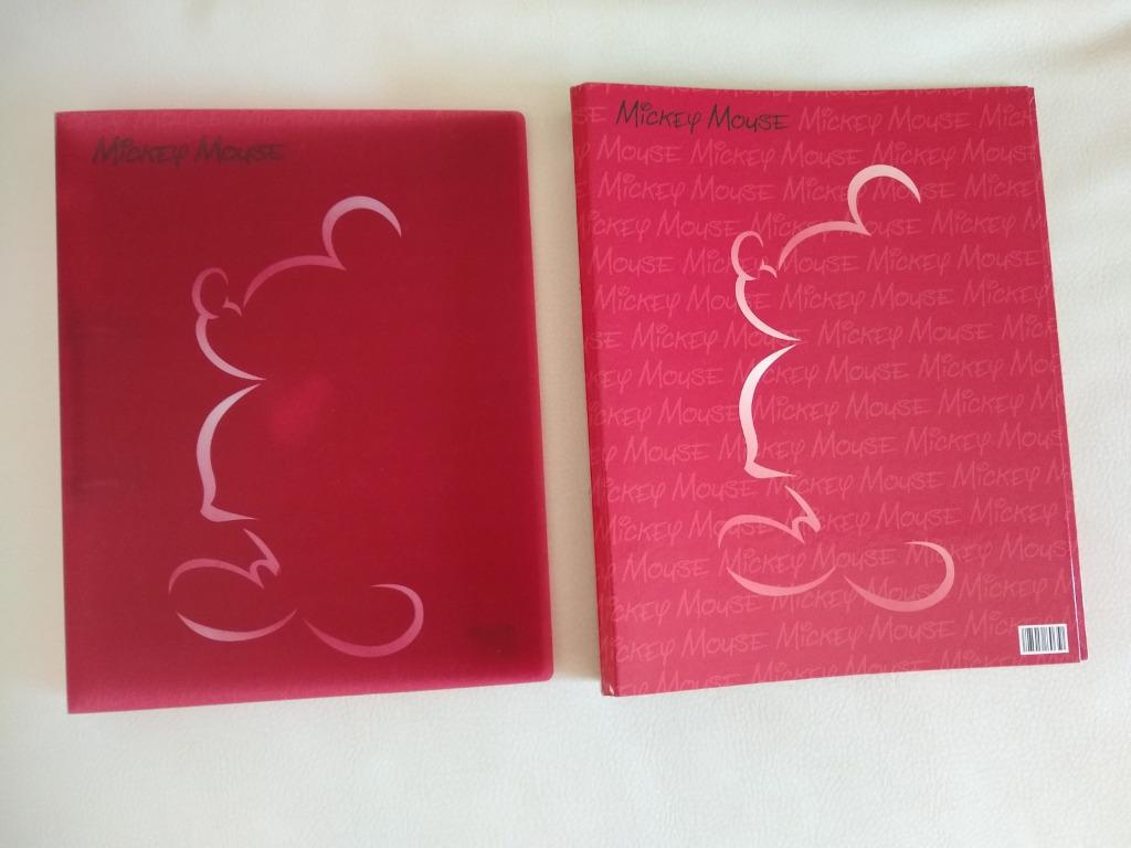 A4 ringmappen Mickey Mousse, Ophalen of Verzenden, Zo goed als nieuw
