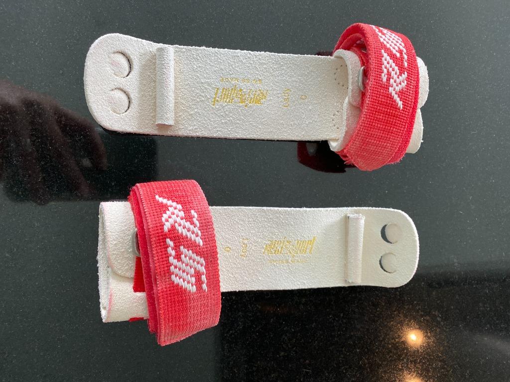 Toestelriempjes damesbrug - maat 0 - Reisport, Sports & Fitness, Gymnastique, Enlèvement ou Envoi, Comme neuf, Blanc, Autres types