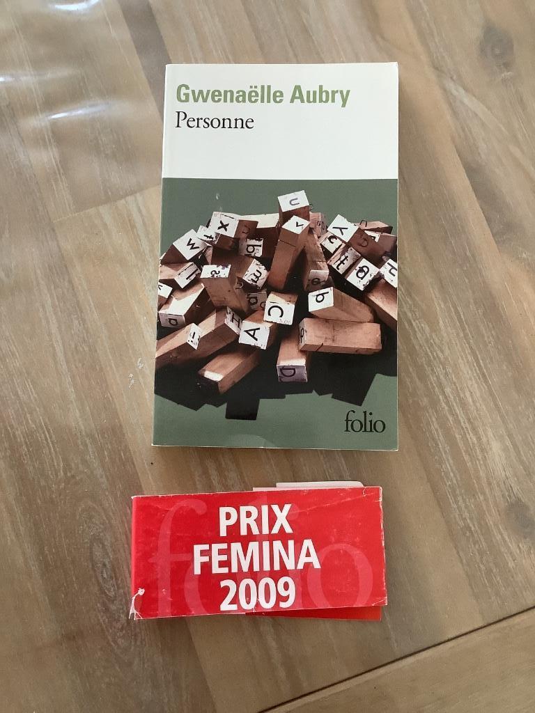 Livre Personne de Gwenaëlle Aubry, Gelezen, Europa overig, Ophalen of Verzenden, Gwenaëlle Aubry