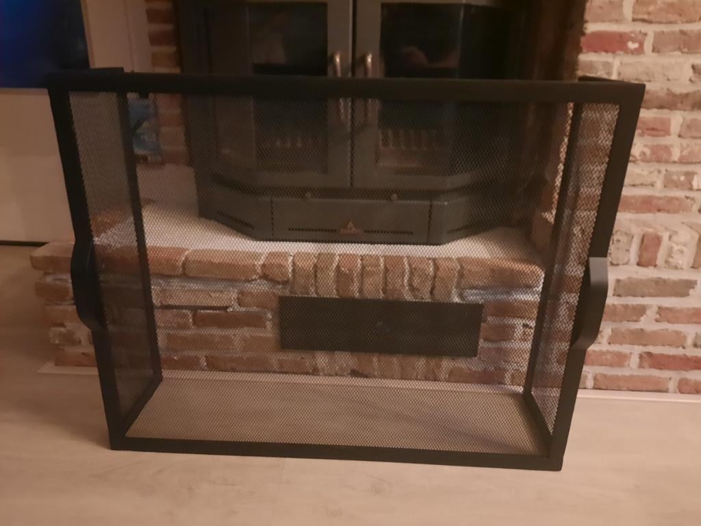 Metalen Haardscherm nieuw., Huis en Inrichting, Haarden, Ophalen