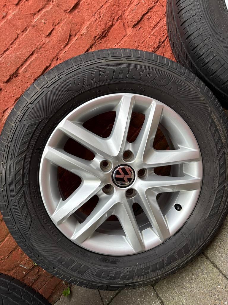 Aluminium  velgen en banden 215/65 R16, Auto-onderdelen, Banden en Velgen, Gebruikt, Velg(en), Ophalen of Verzenden