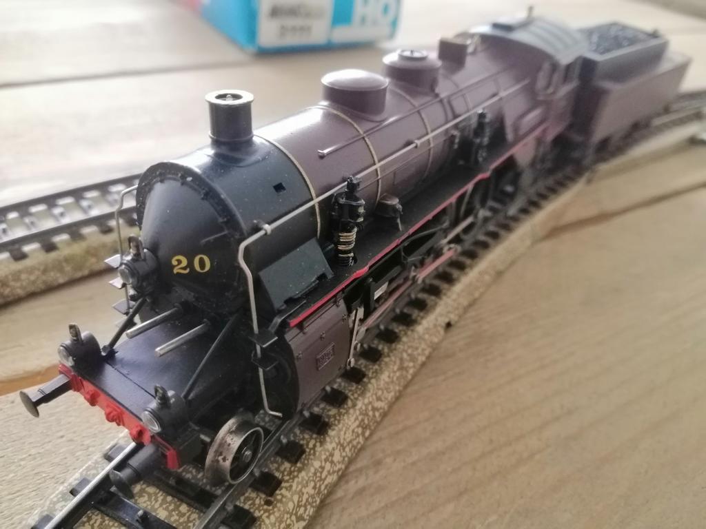 Marklin 3111 dans la série OVP Steam Loc 59 NMBS SNCB, Enlèvement ou Envoi, Locomotive