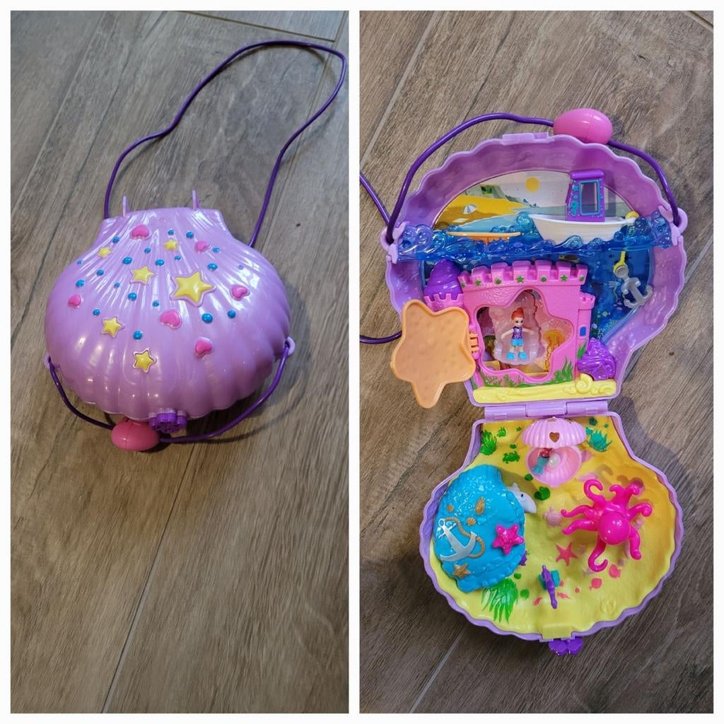 Polly pocket de betoverende schelp handtas, Enlèvement