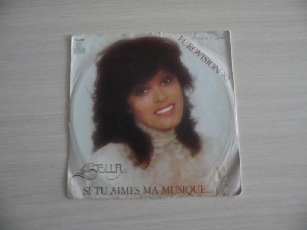 SI TU AIMES MA MUSIQUE    STELLA      EUROVISION  1982, CD & DVD, Vinyles | Autres Vinyles, Comme neuf, Autres formats, Enlèvement ou Envoi