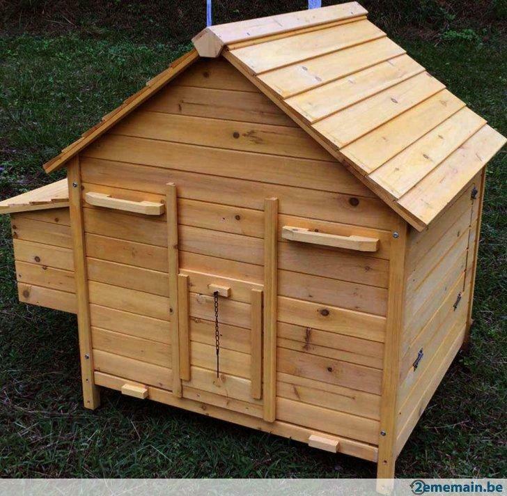 Poulailler XXL abri 10 poules coq canard oie caille NEUF, Envoi, Neuf, Poulailler