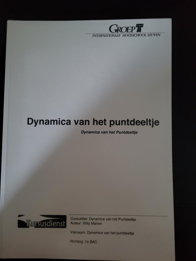 Dynamica van het puntdeeltje, Boeken, Ophalen of Verzenden, Zo goed als nieuw