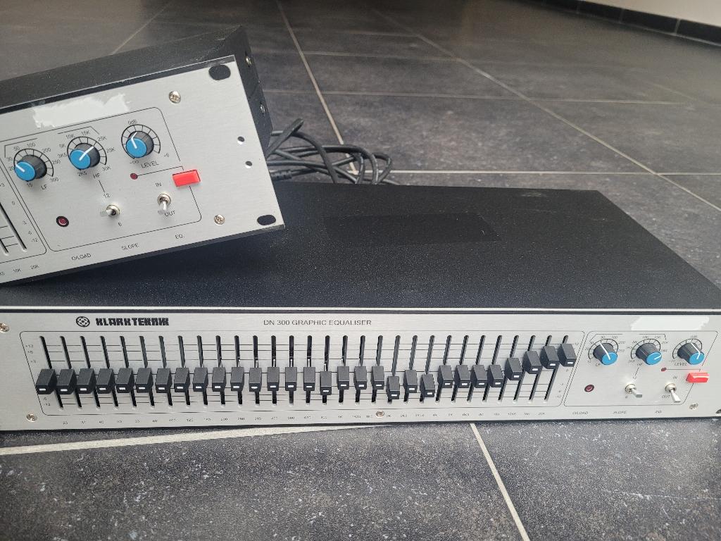 2 Equalisers Klark Teknik, Enlèvement, Utilisé, Audio