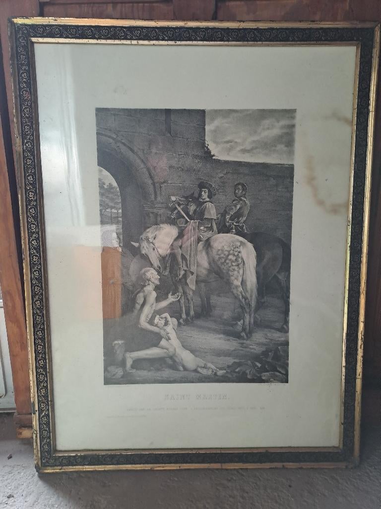 Litho Gustave Vanaise, Antiek en Kunst, Ophalen