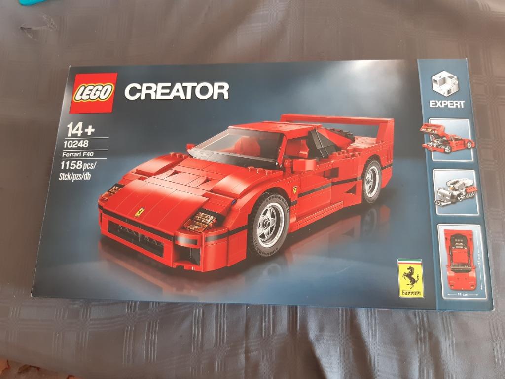 Lego 10248 Ferrari F40, Ophalen of Verzenden, Zo goed als nieuw