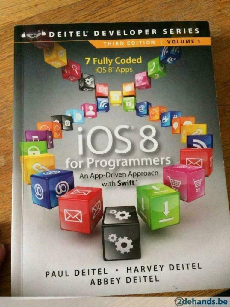 iOS 8 for Programmers An App-Driven Approach with Swift, Ophalen of Verzenden, Zo goed als nieuw