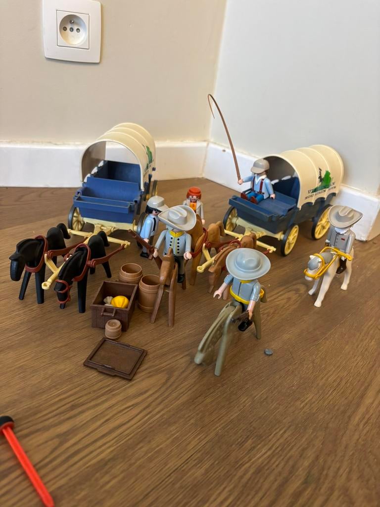Playmobil caravan sudiste Virginia Boys general soldat sudis, Enlèvement ou Envoi, Comme neuf