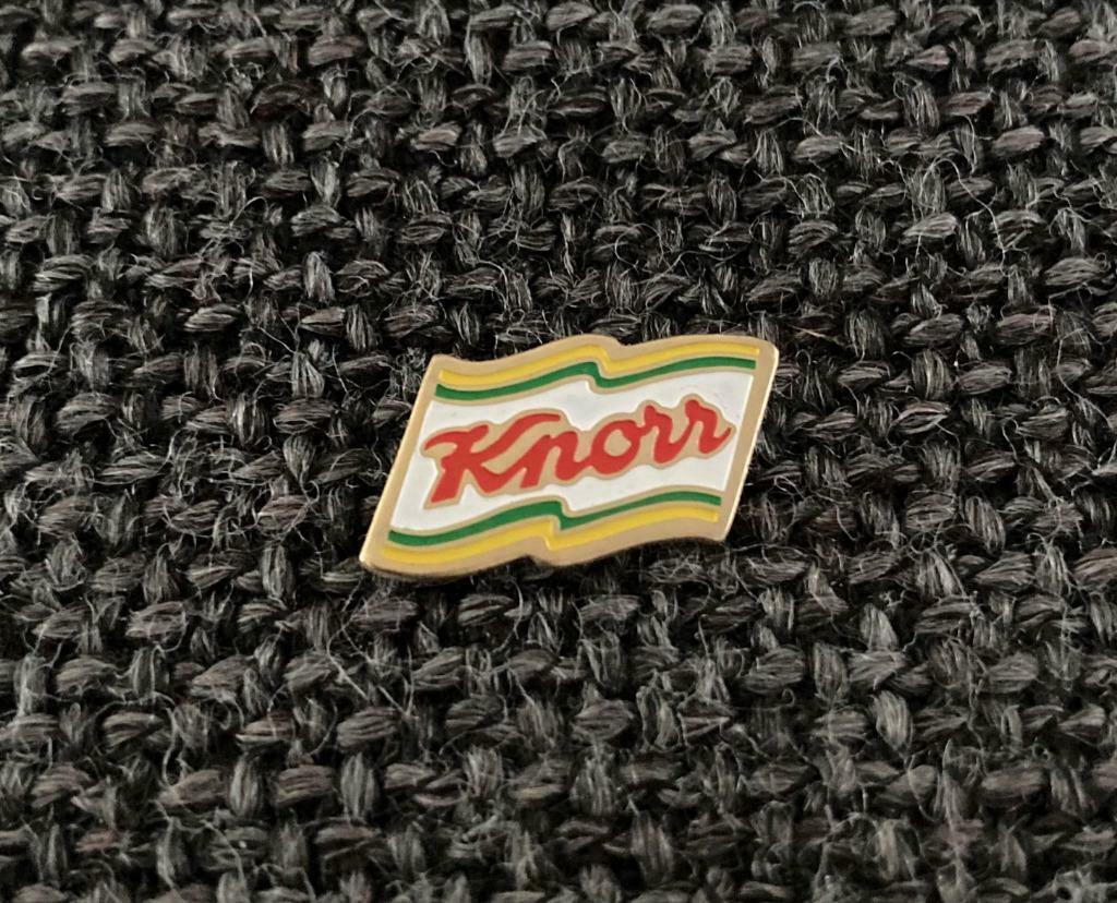 PIN - KNORR - UNILEVER - SOEP - BOUILLON - SOUPE, Envoi, Utilisé, Marque, Insigne ou Pin's