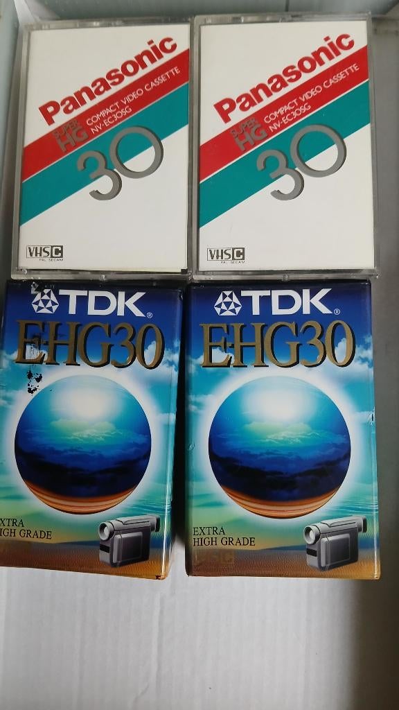 cassette video pour camera vhs-c 30m, Enlèvement ou Envoi, VHS-C ou SVHS-C, Cassette (vidéo)