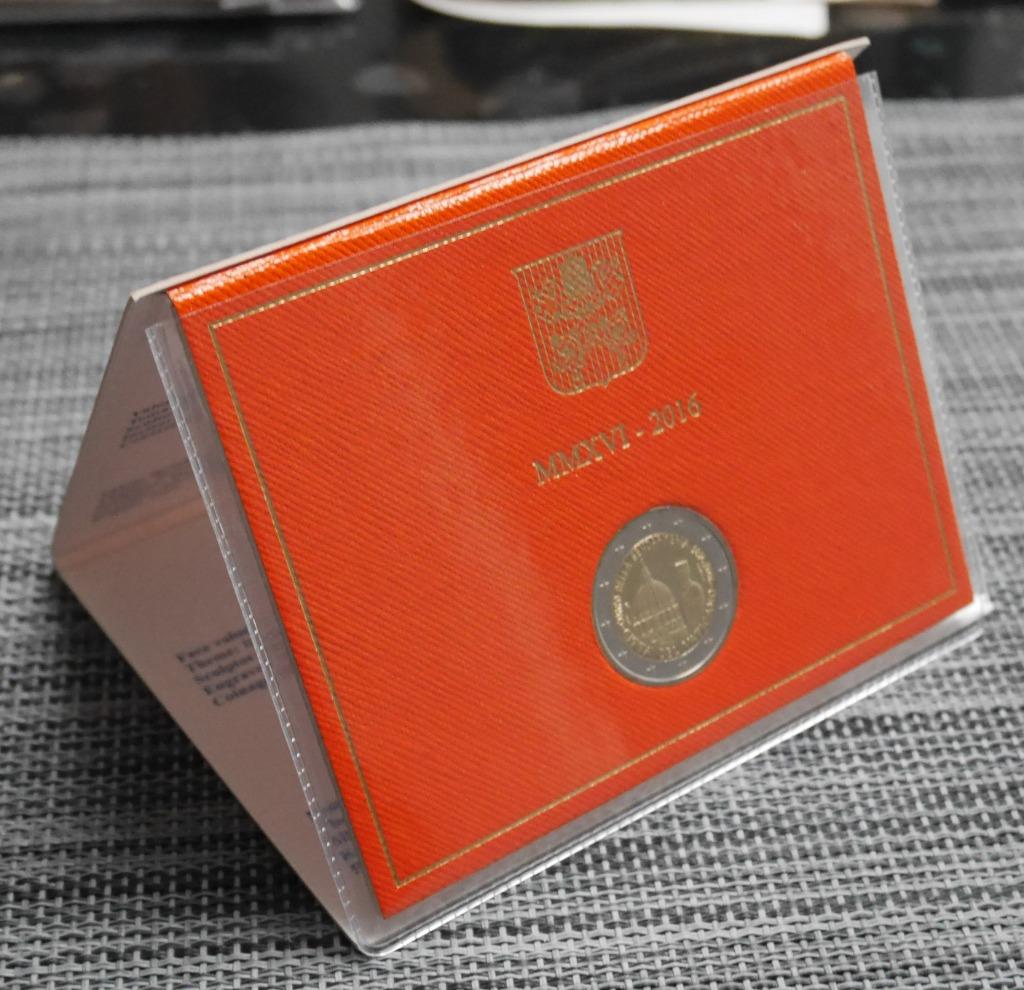 2 euro Vaticaan 2016 Korps Rijkswacht BU - Vaticaan, Ophalen of Verzenden, Vaticaanstad, 2 euro, Setje
