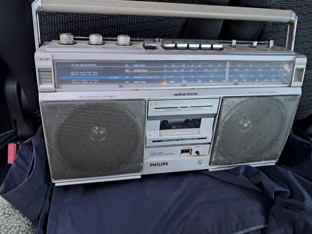 Boombox jaren 80, Ophalen, Zo goed als nieuw