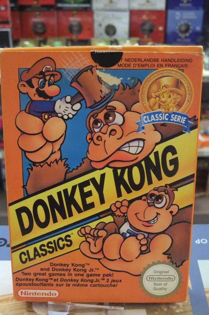 donkey kong classic nes, Nintendo, Gebruikt, Ophalen of Verzenden, Nvt