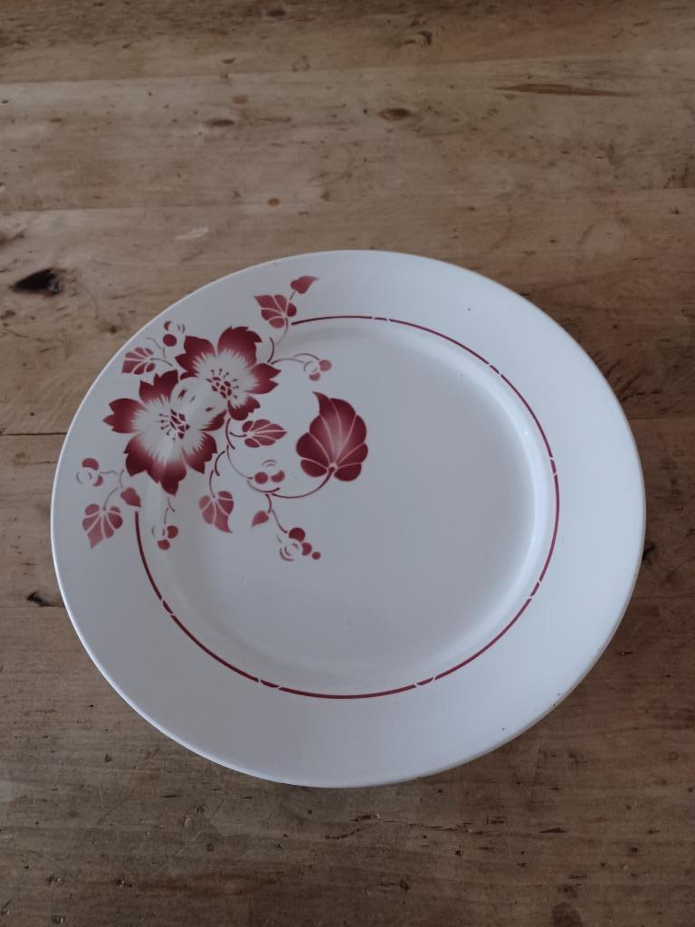 ST AMAND BLOEMMOTIEF GROTE RONDE SCHOTEL, Enlèvement ou Envoi