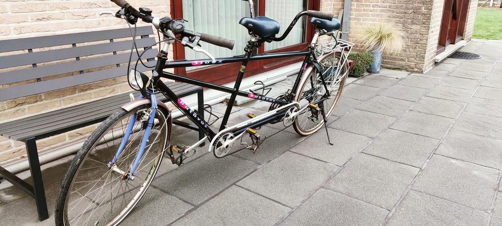 Batavus tandem trekkerfiets, Ophalen