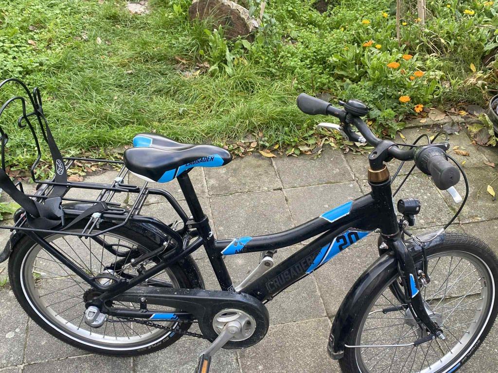 kinderfiets, Ophalen, Gebruikt