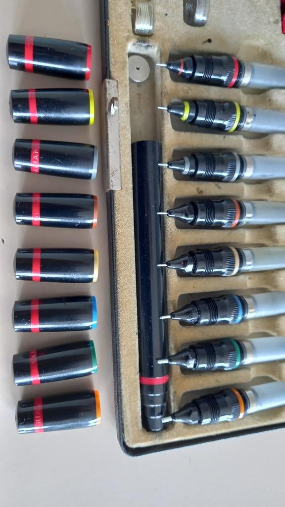 Rotring variant 8 stylos encre de chine, Enlèvement ou Envoi, Comme neuf