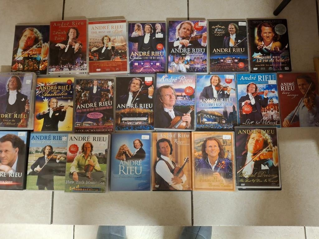 Andre rieu dvd's aan 5 euro per dvd, Ophalen of Verzenden