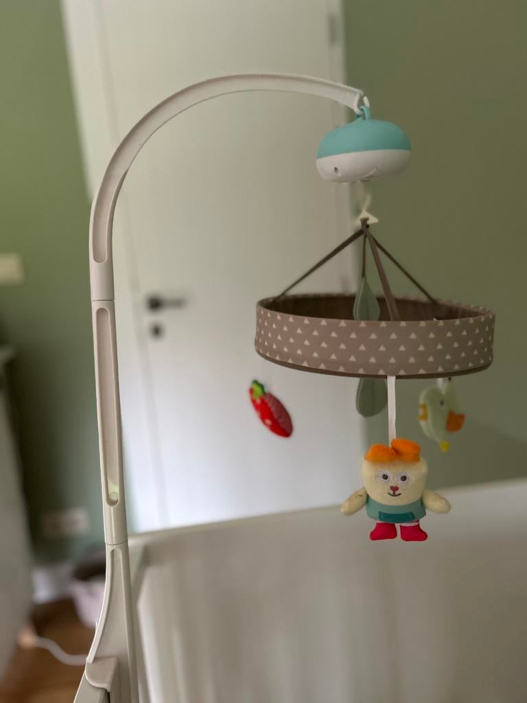 Muziekmobiel Taf Toys, Ophalen of Verzenden, Zo goed als nieuw, Mobiel, Met geluid