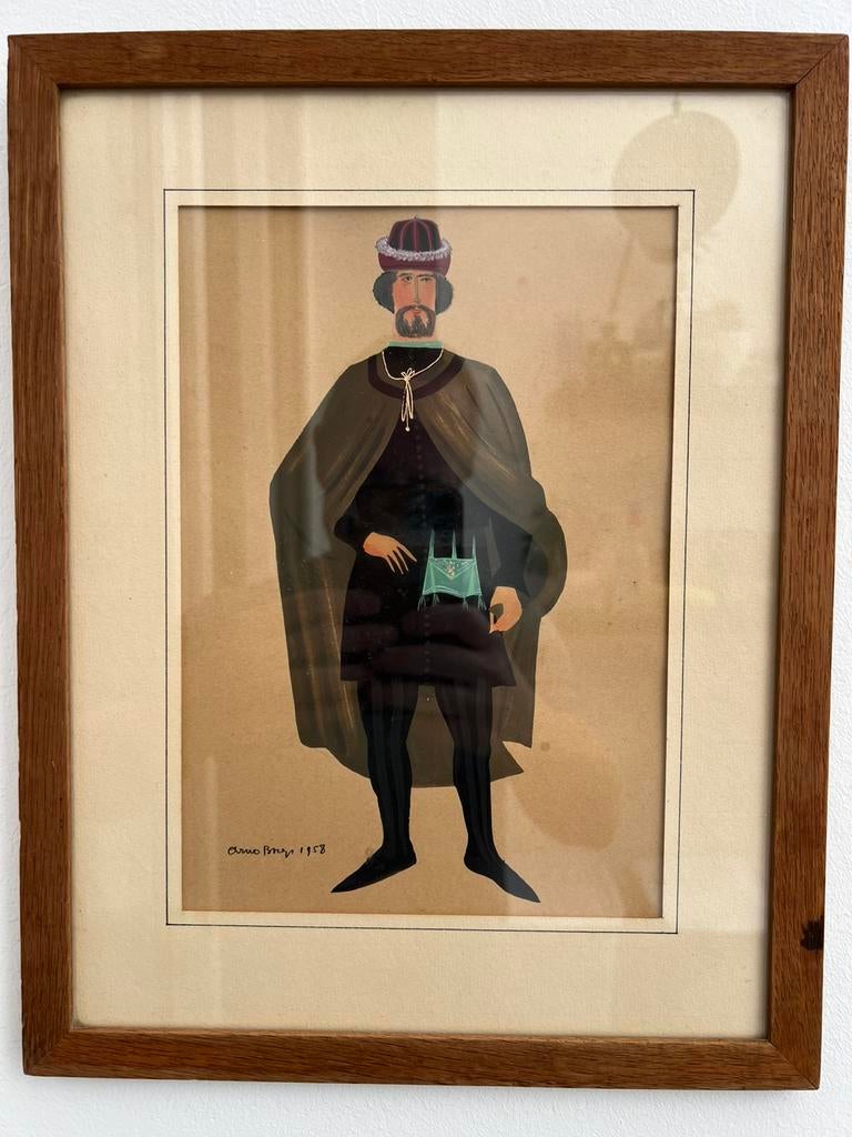 Arno Brys gesigneerde tekening, Ophalen of Verzenden