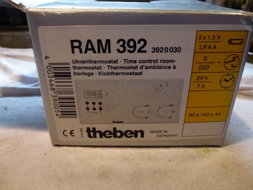 thermostats THEBEN 392 - 813 TOP - 811TOP & 2 -  797 HF 2 pc, Enlèvement ou Envoi