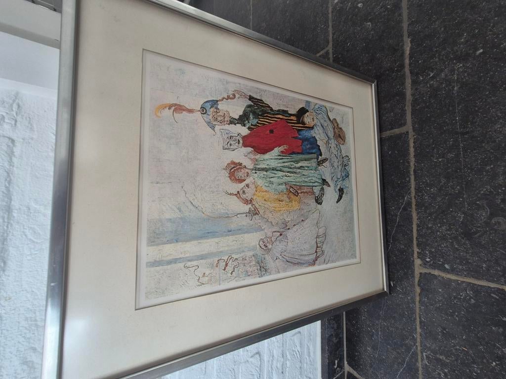 Affiche en vente par ensor, Enlèvement