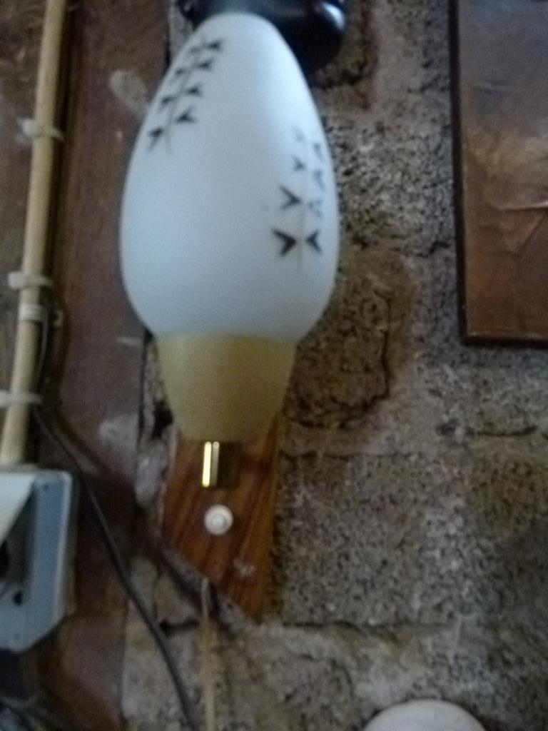 vintage wandlampje 50er jaren, Ophalen of Verzenden, Huis en Inrichting