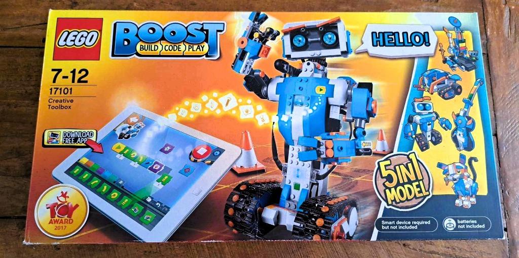Lego 17101 Boost Creative Toolbox Robot Nieuw, Ophalen of Verzenden, Nieuw, Complete set, Lego