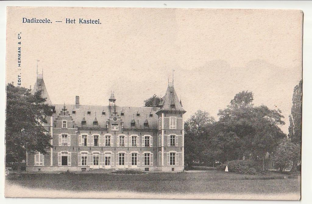 Dadizeele Het Kasteel, Verzenden, Ongelopen, West-Vlaanderen