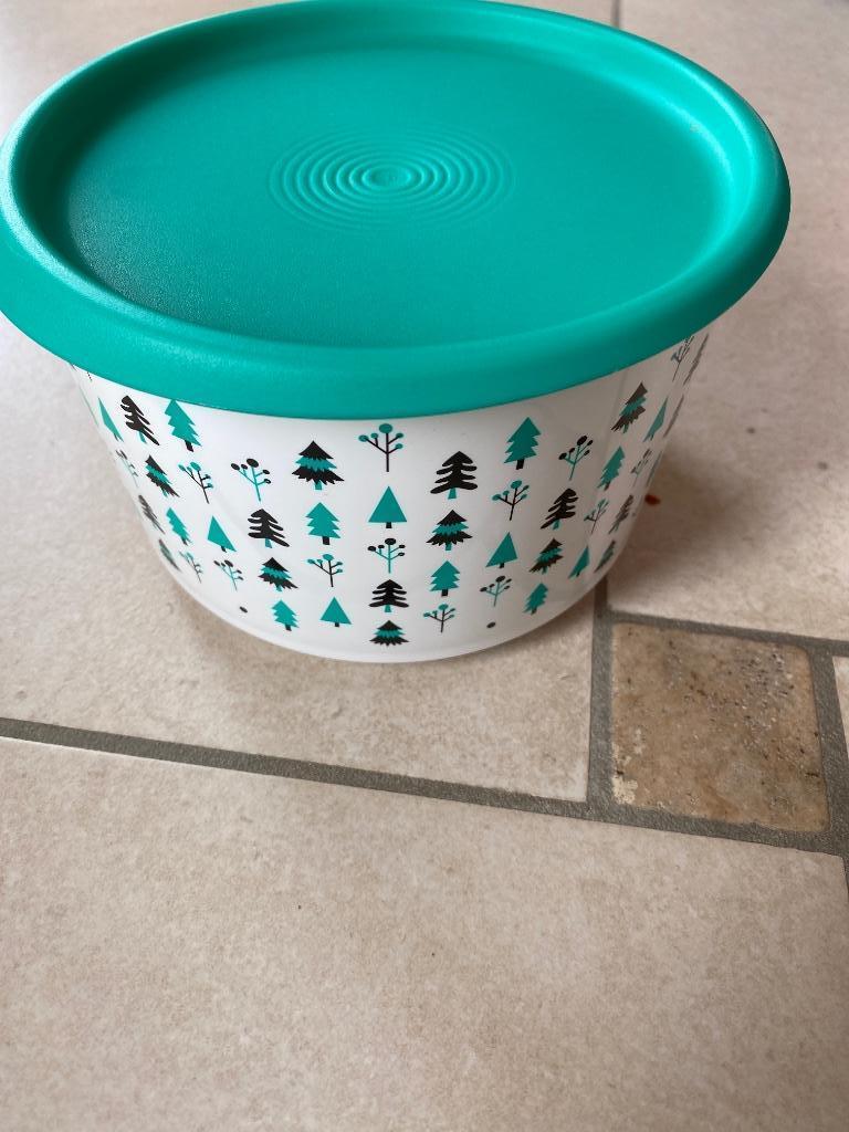 Bol tupperware Noël, Maison & Meubles, Cuisine| Tupperware, Enlèvement, Neuf, Vert