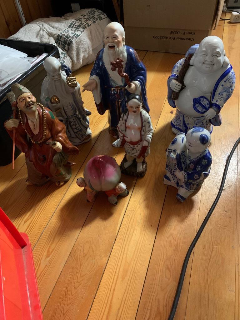 Porcelaines chinoises, Enlèvement