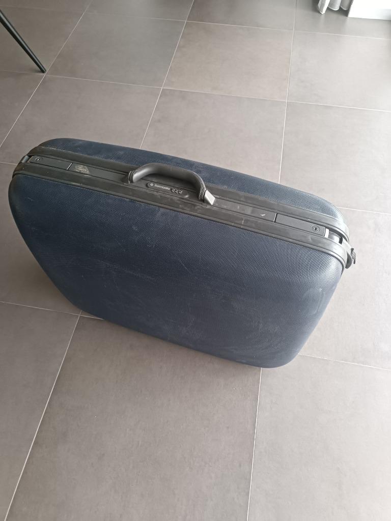 Koffer Samsonite, Ophalen, Gebruikt, Hard kunststof, Slot