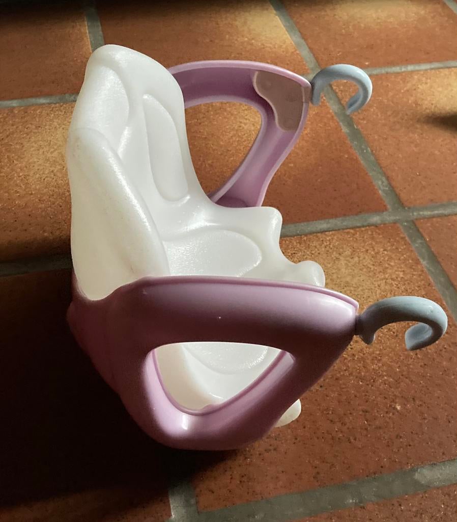 Baby Born fietsstoeltje voor aan het stuur., Kinderen en Baby's, Speelgoed | Poppen, Ophalen of Verzenden, Zo goed als nieuw, Babypop