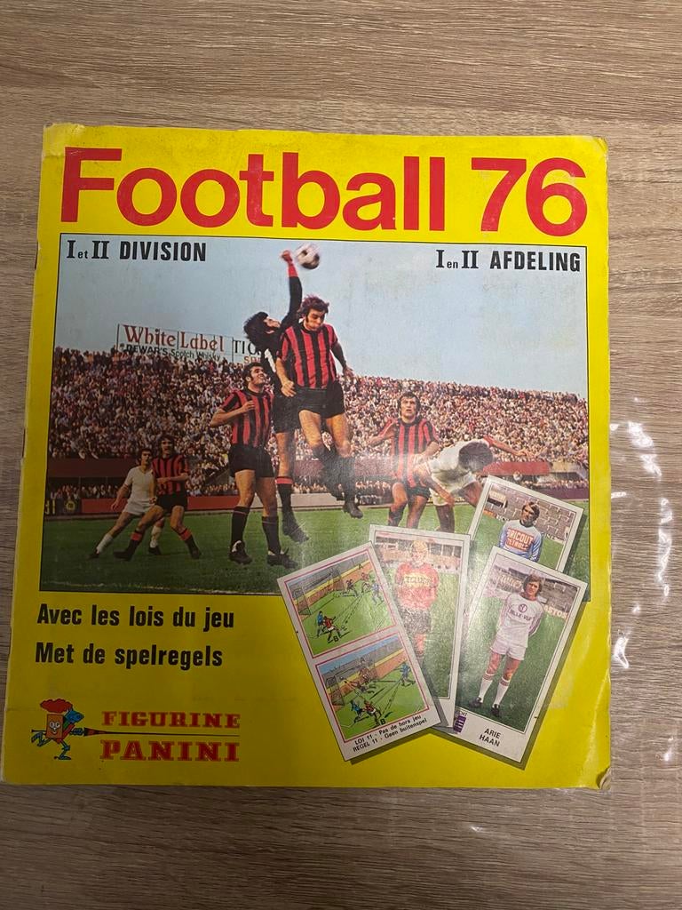 Oud album Football 76, Ophalen of Verzenden
