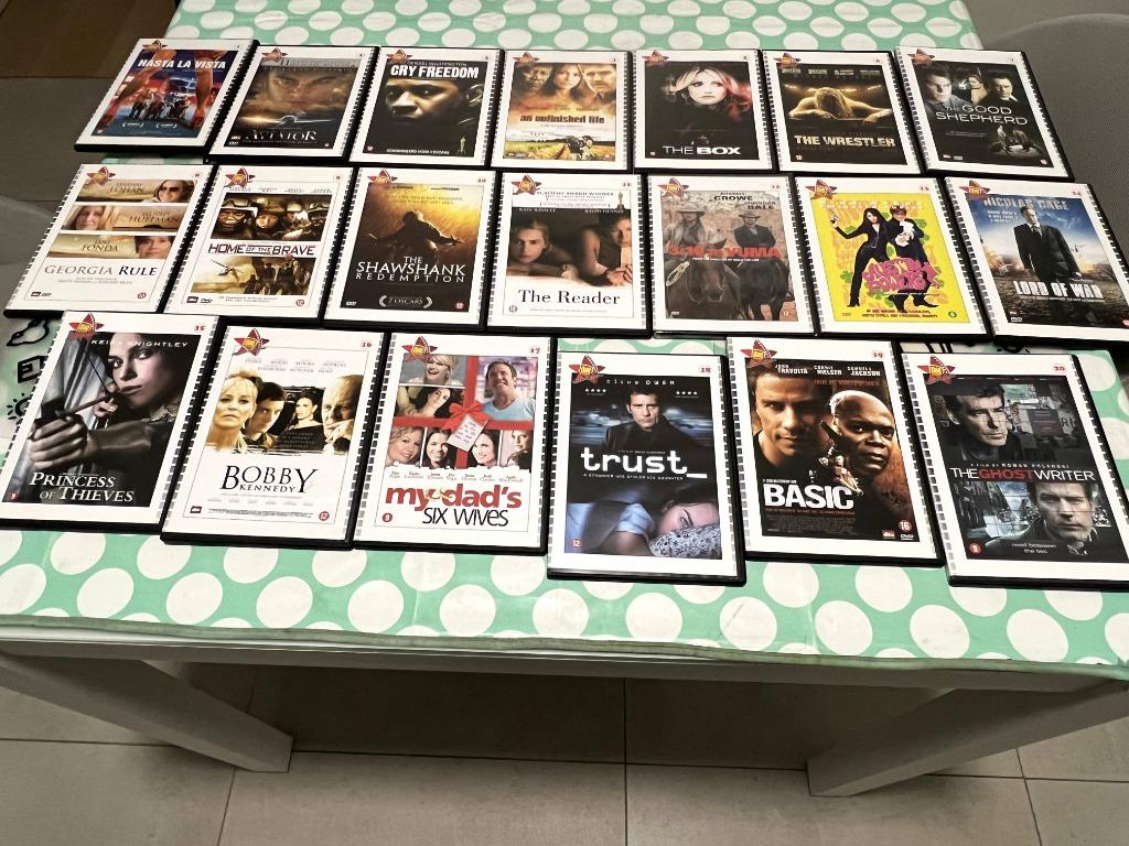 20 dvd Box met top films + collecties films (7 stuks), À partir de 16 ans, Enlèvement, Neuf, dans son emballage