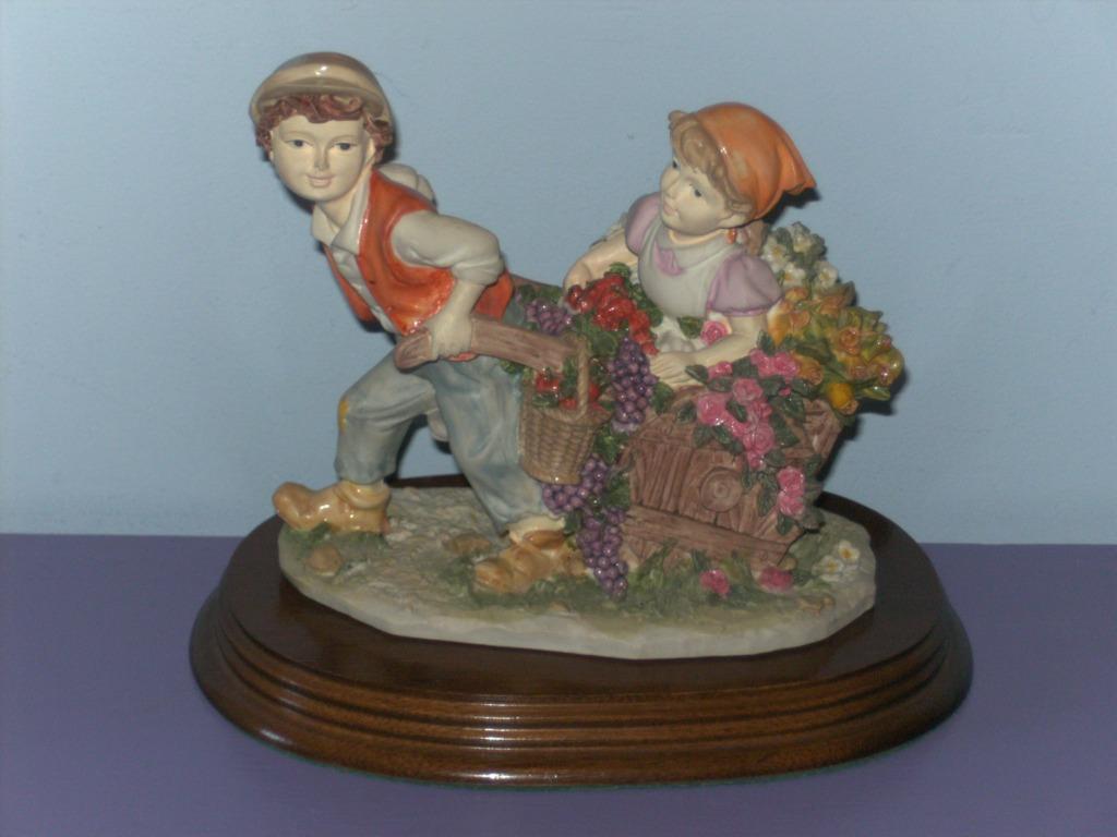 Vintage beeldje. (the leonardo collection), Verzamelen, Ophalen of Verzenden, Gebruikt