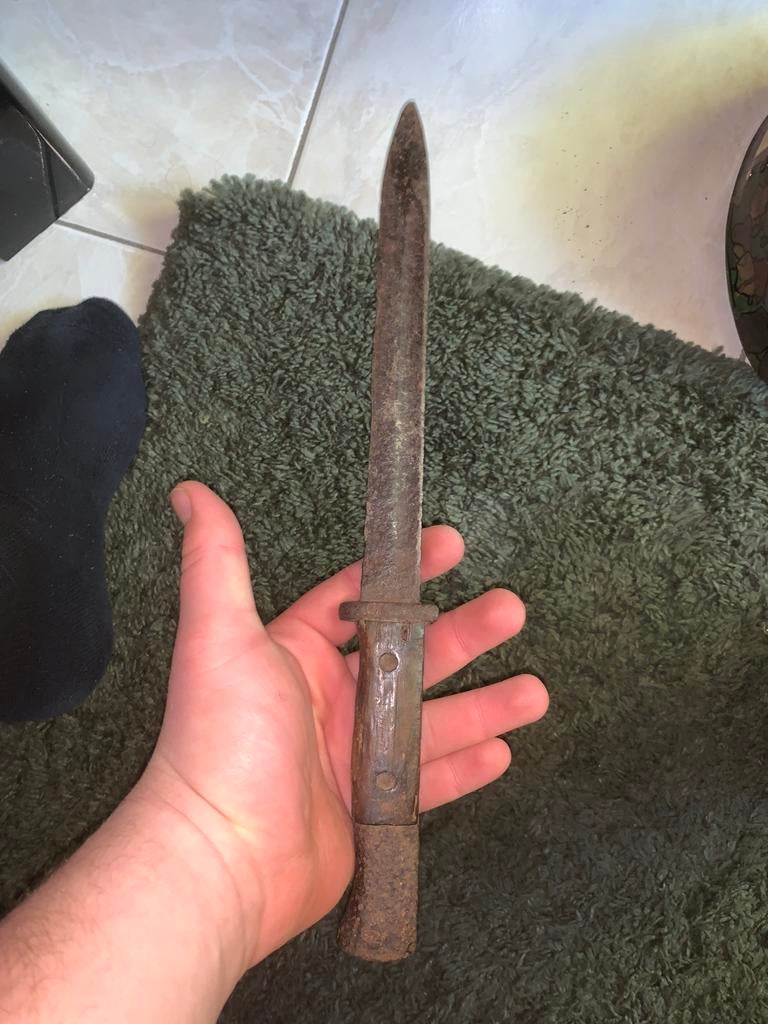 Duitse bajonet, Verzamelen, Militaria | Tweede Wereldoorlog, Ophalen of Verzenden