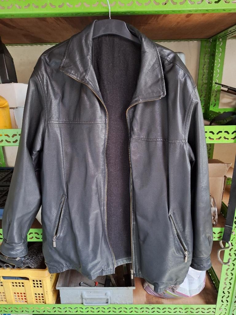 Vest en cuir noir chaude pour homme taille L, Vêtements | Hommes, Angelo Litrico, Taille 52/54 (L), Enlèvement, Porté