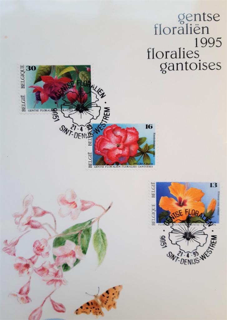 Gentse Floraliën 1995 - verzamelitem, Postzegels en Munten, Ophalen of Verzenden, Postfris