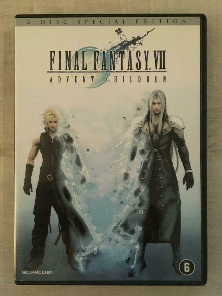 2 X DVD " FINAL FANTASY VII - Advent Children ", Vanaf 6 jaar, Ophalen of Verzenden, Fantasy