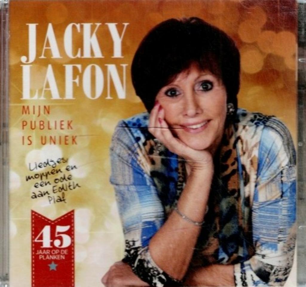 2 x cd   //   -   Jacky Lafon – Mijn Publiek Is Uniek, Ophalen of Verzenden
