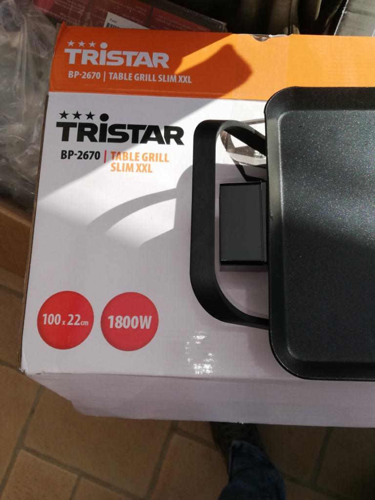 Tristar BP 2670 Table grill slim XXL, Enlèvement, Neuf