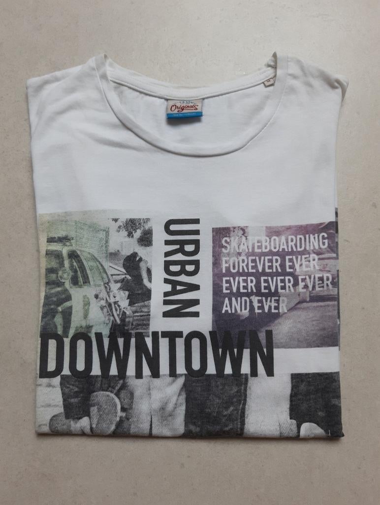 T-shirt blanc homme Jack&Jones taille M, Vêtements | Hommes, T-shirts, Enlèvement ou Envoi, Porté, Blanc, Taille 48/50 (M)