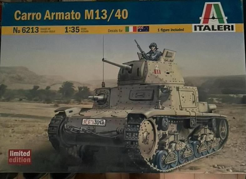 Italeri Carro Armato M13/40 1/35, Comme neuf, Italeri