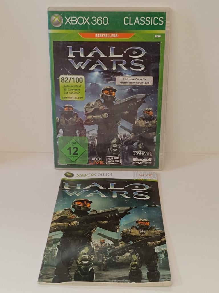 Xbox 360 Halo Wars, Ophalen of Verzenden, Zo goed als nieuw