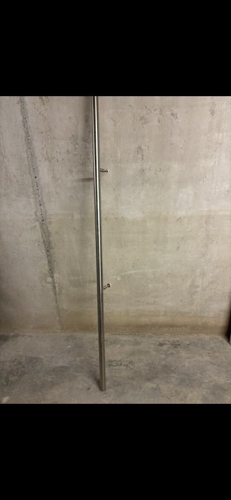 inox deurgreep, Ophalen, Gebruikt