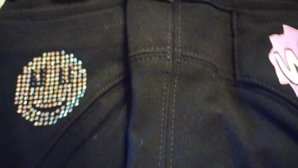 Paardrijbroek voor kinderen, Ophalen